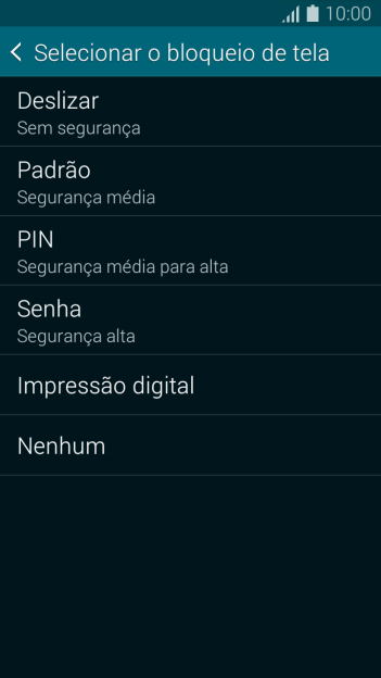 Pressione Padrão. Pressione Padrão.