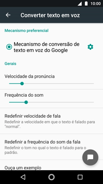 Pressione o ícone de configurações ao lado de Pressione o ícone de configurações ao lado de