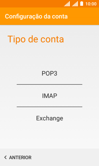 Pressione IMAP. Pressione IMAP.