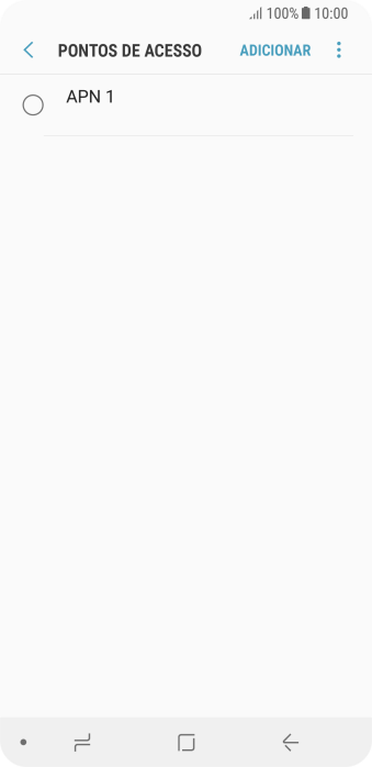 Pressione ADICIONAR. Pressione ADICIONAR.