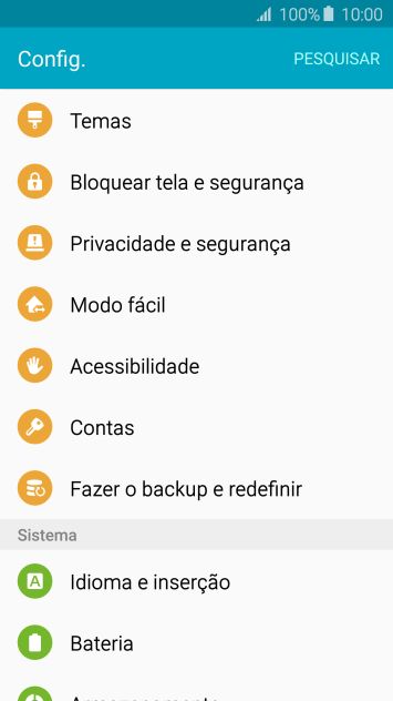 Pressione Privacidade e segurança. Pressione Privacidade e segurança.