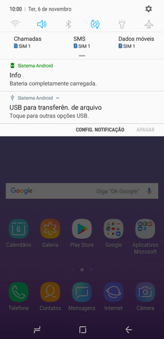 Pressione Toque para outras opções USB.. Pressione Toque para outras opções USB..