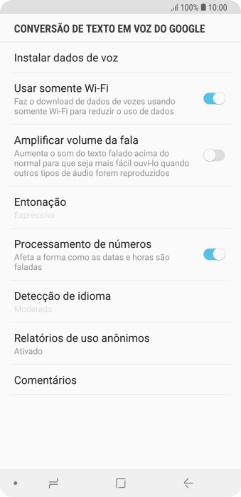 Pressione a tecla de início para finalizar e voltar à tela inicial. Pressione a tecla de início para finalizar e voltar à tela inicial.