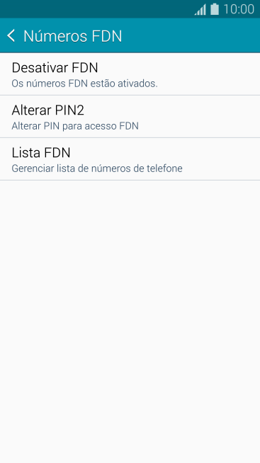 Pressione Lista FDN. Pressione Lista FDN.