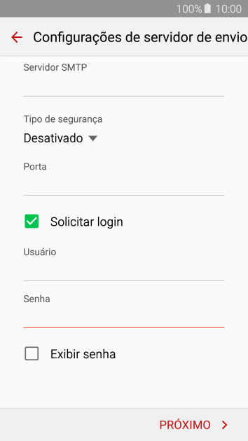 Pressione PRÓXIMO. Pressione PRÓXIMO.