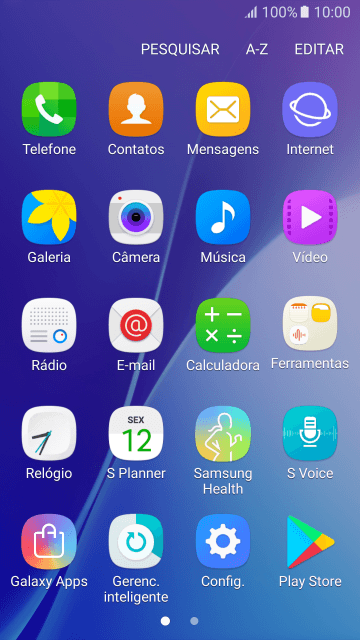 Pressione Play Store. Pressione Play Store.