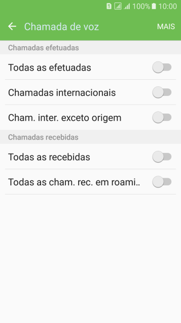 Pressione o indicador ao lado do tipo de bloqueio. Pressione o indicador ao lado do tipo de bloqueio.