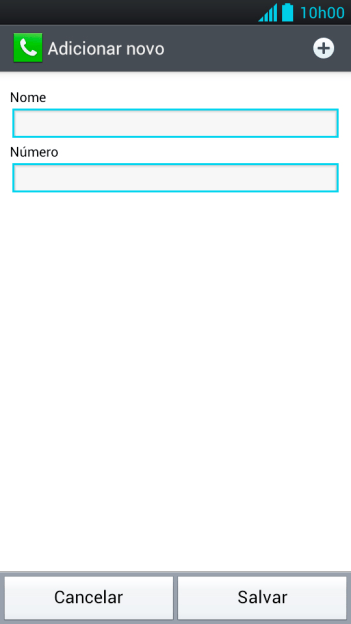 Pressione Salvar. Pressione Salvar.