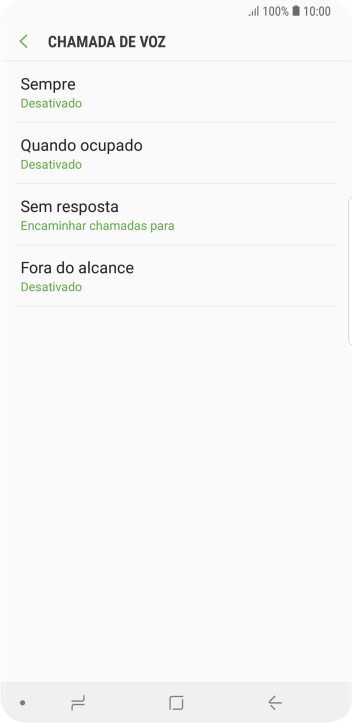 Pressione a tecla de início para finalizar e voltar à tela inicial. Pressione a tecla de início para finalizar e voltar à tela inicial.
