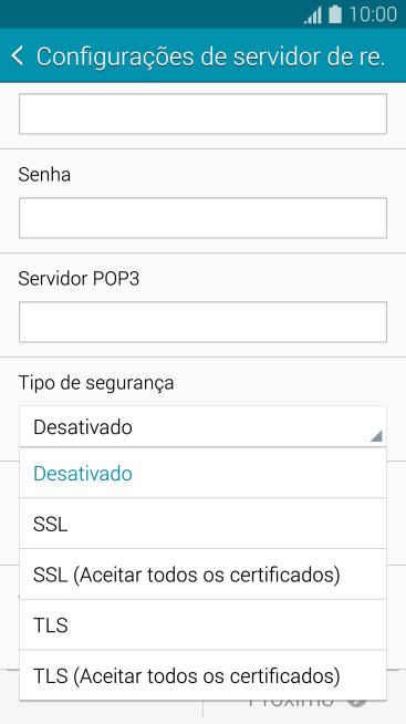 Pressione Desativado para ativar ou desativar a função. Pressione Desativado para ativar ou desativar a função.