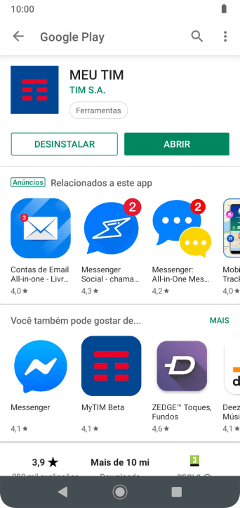Pressione a tecla de início para finalizar e voltar à tela inicial. Pressione a tecla de início para finalizar e voltar à tela inicial.
