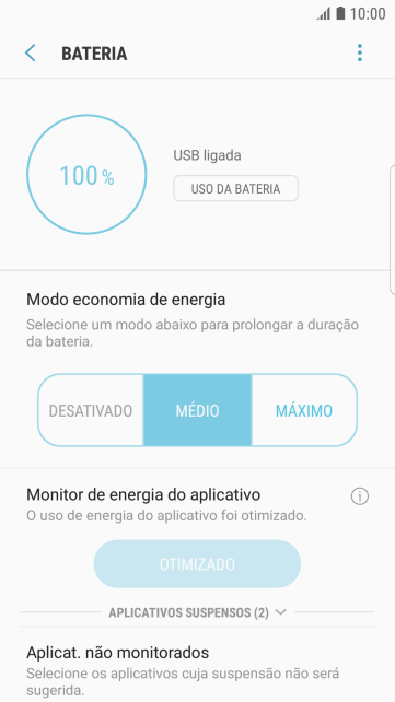 Pressione a tecla de início para finalizar e voltar à tela inicial. Pressione a tecla de início para finalizar e voltar à tela inicial.