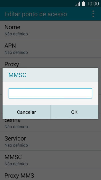 Digite http://mms.tim.br e pressione OK. Digite http://mms.tim.br e pressione OK.