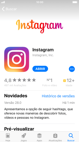 Pressione a tecla de início para finalizar e voltar à tela inicial. Pressione a tecla de início para finalizar e voltar à tela inicial.