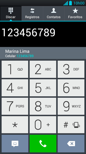 Pressione a tecla de menu. Pressione a tecla de menu.