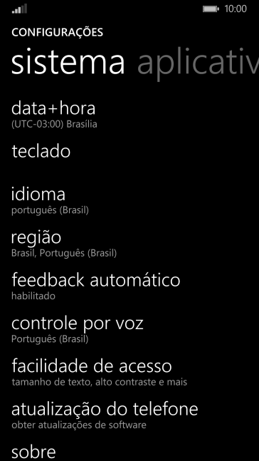 Pressione teclado. Pressione teclado.
