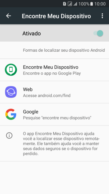 Pressione o indicador para ativar a função. Pressione o indicador para ativar a função.