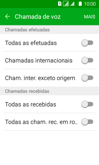 Pressione o indicador ao lado do tipo de bloqueio. Pressione o indicador ao lado do tipo de bloqueio.