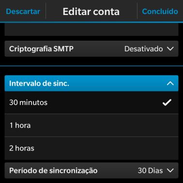 Pressione a configuração desejada. Pressione a configuração desejada.