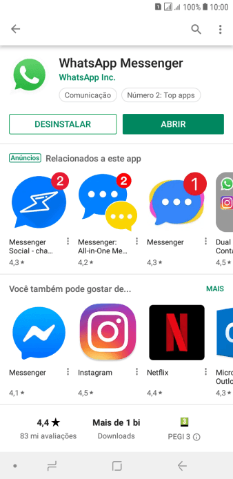 Pressione a tecla de início para finalizar e voltar à tela inicial. Pressione a tecla de início para finalizar e voltar à tela inicial.