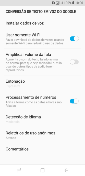 Pressione a tecla de início para finalizar e voltar à tela inicial. Pressione a tecla de início para finalizar e voltar à tela inicial.