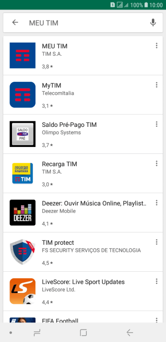 Pressione MEU TIM. Pressione MEU TIM.