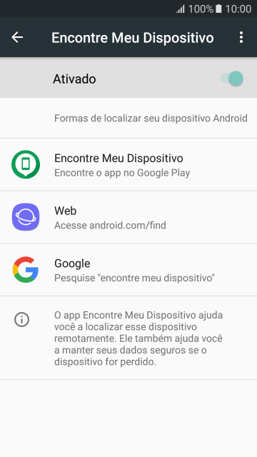 Pressione o indicador para ativar a função. Pressione o indicador para ativar a função.