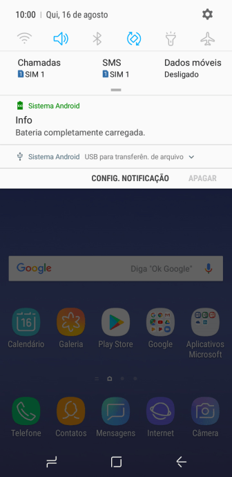 Pressione o ícone de conexão. Pressione o ícone de conexão.