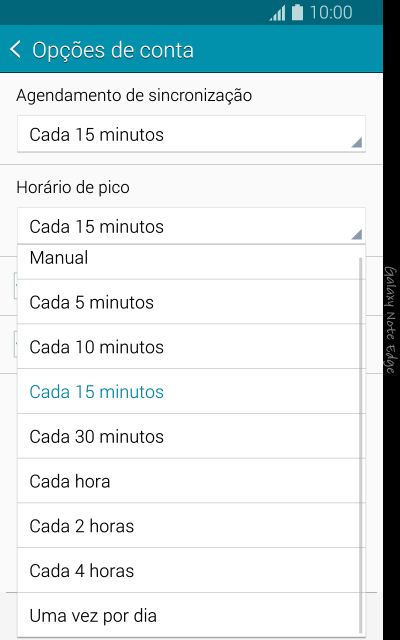Pressione a configuração desejada. Pressione a configuração desejada.