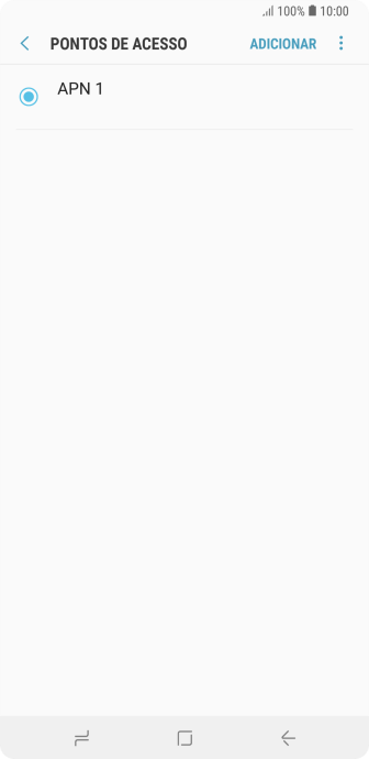 Pressione ADICIONAR. Pressione ADICIONAR.