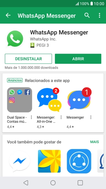 Pressione a tecla de início para finalizar e voltar à tela inicial. Pressione a tecla de início para finalizar e voltar à tela inicial.