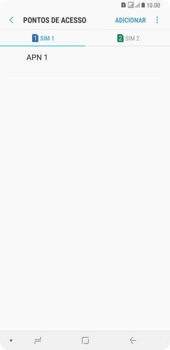 Pressione ADICIONAR. Pressione ADICIONAR.