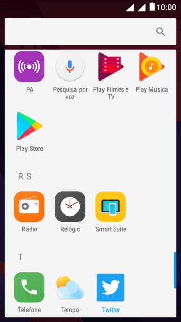 Pressione Play Store. Pressione Play Store.