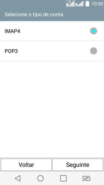 Pressione POP3. Pressione POP3.