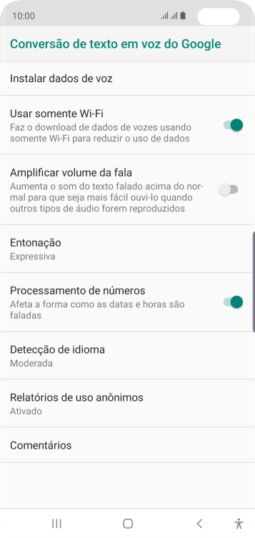 Pressione a tecla de início para finalizar e voltar à tela inicial. Pressione a tecla de início para finalizar e voltar à tela inicial.
