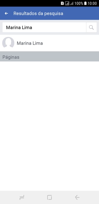 Pressione o contato desejado. Pressione o contato desejado.