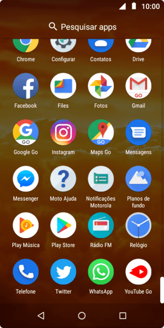 Pressione Play Store. Pressione Play Store.