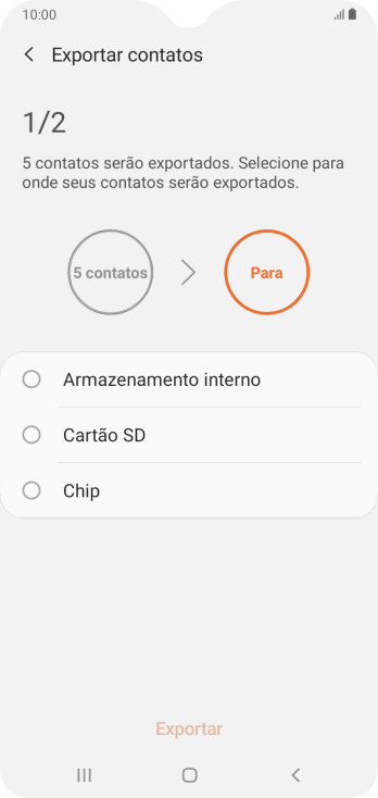 Pressione a tecla de início para finalizar e voltar à tela inicial. Pressione a tecla de início para finalizar e voltar à tela inicial.