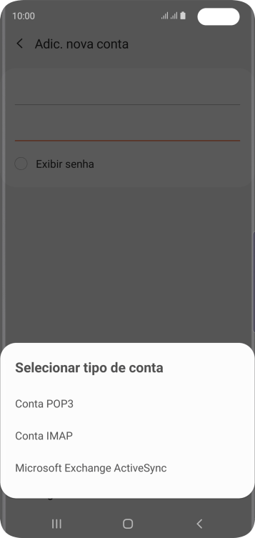 Pressione Conta IMAP. Pressione Conta IMAP.