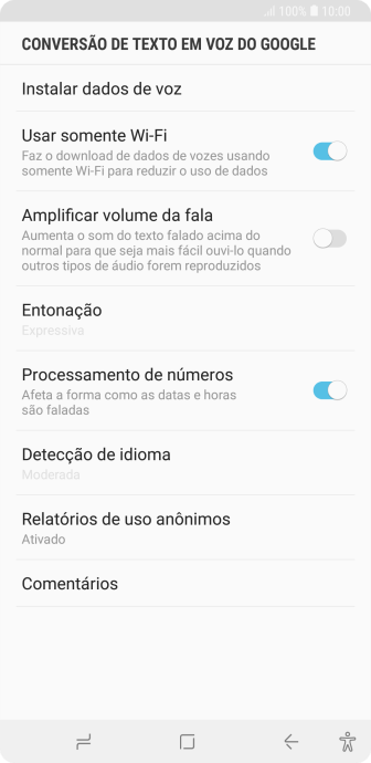 Pressione a tecla de início para finalizar e voltar à tela inicial. Pressione a tecla de início para finalizar e voltar à tela inicial.