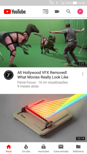 Pressione o ícone de fazer upload. Pressione o ícone de fazer upload.
