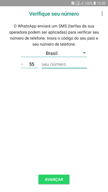 Pressione a lista suspensa. Pressione a lista suspensa.