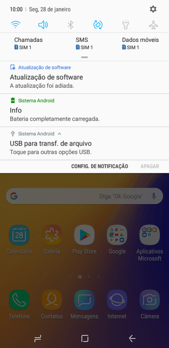 Pressione Toque para outras opções USB.. Pressione Toque para outras opções USB..