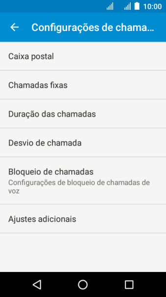 Pressione Ajustes adicionais. Pressione Ajustes adicionais.