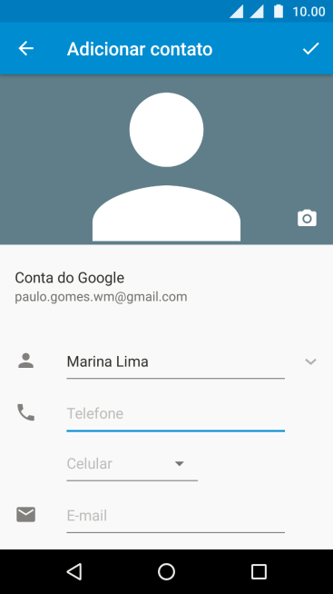 Pressione Telefone, e digite o número de telefone. Pressione Telefone, e digite o número de telefone.