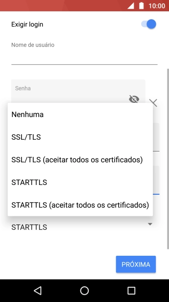 Pressione Nenhuma para desativar a função. Pressione Nenhuma para desativar a função.