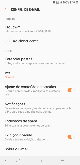 Pressione Notificações. Pressione Notificações.