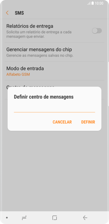 Se você é cliente TIM com DDD 11, 12, 13, 14, 15, 16, 17, 18 ou 19, deve inserir +551181138200 e pressionar DEFINIR. Se você é cliente TIM com DDD 11, 12, 13, 14, 15, 16, 17, 18 ou 19, deve inserir +551181138200 e pressionar DEFINIR.
