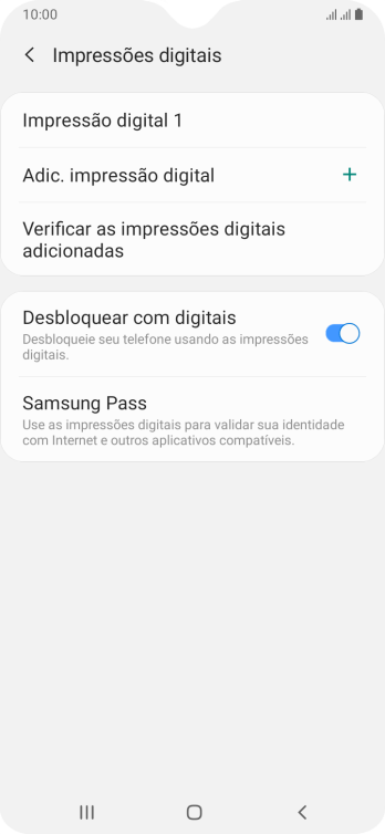 Pressione duas vezes a tecla de voltar. Pressione duas vezes a tecla de voltar.