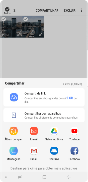 Pressione Salvar no Drive Pressione Salvar no Drive